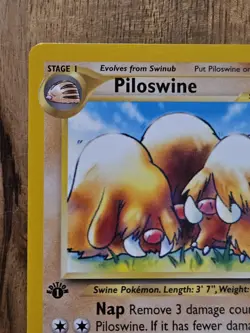 1st Edition Piloswine - NEAR MINT - 36/64 Neo Revelation 2001 - WOTC Pokemon TCG - Image 5
