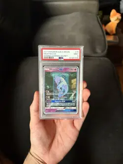 Pokemon Mewtwo GX 78/73 Shining Legends PSA 9 - Image 1
