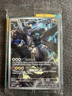 Pokemon Karte Ns Zekrom MEP 031 Mega Entwicklungen NM Deutsch PROMO OVP Sealed - Image 1