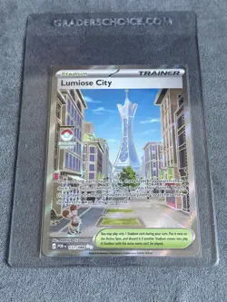 Lumiose City 111/088 Pokemon Me03 Perfect Order NM - Image 1