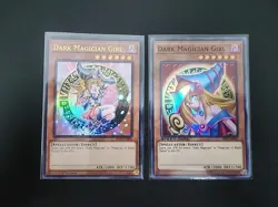 Yugioh 2x Set DARK MAGICIAN GIRL/ ULTRA and SUPER Rares/ NM/MINT - Image 1