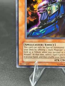 Yugioh Dark Sage DOD-002 Parallel Secret Rare Promo NM - Image 4