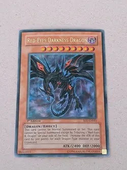 Red-Eyes Darkness Dragon SD1-EN001 Structure Deck: Dragon's Roar 1st Edition - Image 1