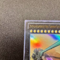 Yugioh! Superdreadnought Rail Cannon Gustav Max Limited Ultra Rare JUMP-EN062 EX - Image 2