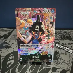 One Piece Brook Leader Alt Art OP15-022 - English - Image 1