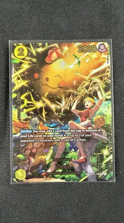 Zeus ⭐SP⭐ OP15 (Pikachu Nami) ENGLISH - Image 1