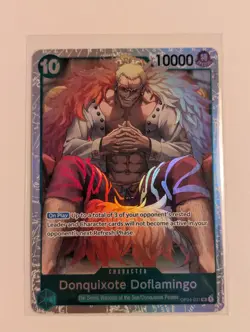 Donquixote Doflamingo OP04-031 Super Rare SR EN NM One Piece TCG - Image 1