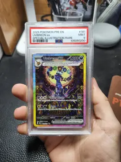 Pokemon Prismatic Evolutions Umbreon Special Illustration Rare 161/131 PSA 9 - Image 3