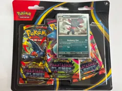 (2X )Pokemon TCG ME02 Phantasmal Flames 3 Pack Booster Blister Sealed Bundle New - Image 1