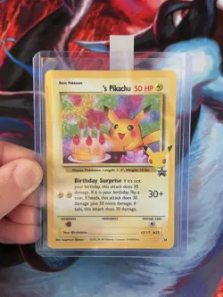 Pokemon TCG Birthday Pikachu #24 Celebrations 25th Anniversary Card NM - Image 5