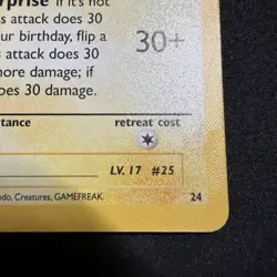 Pokemon TCG Birthday Pikachu #24 Celebrations 25th Anniversary Card NM - Image 2