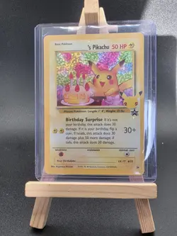 Pokemon TCG Birthday Pikachu #24 Celebrations 25th Anniversary Card - Image 1