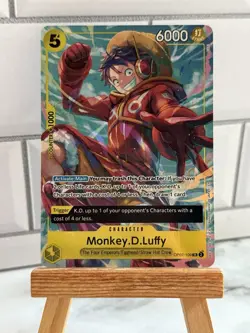 One Piece Illustration Box Volume 3 Monkey D Luffy Promo Alt Art Card English - Image 1