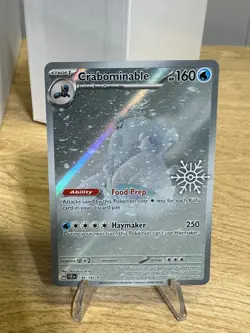 Crabominable 149/142 Holiday Calendar 2025 Festive Stamp Promo Card - Image 1