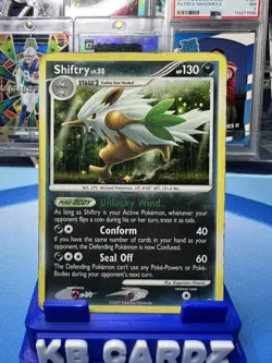 Pokemon - Shiftry Holo Rare 13/111 Rising Rivals LP - Image 1