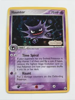 Haunter Legend Maker Reverse Holo Ex Pokemon Card 35/92 TCG - Image 1