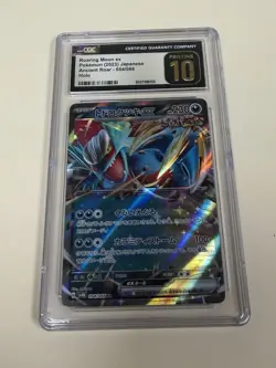 Pokemon ~ CGC Pristine 10 ~ Roaring Moon ex ~ 054/066 ~ Holo ~ ancient roar - Image 1
