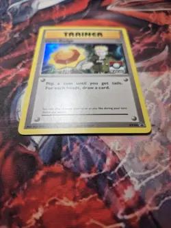 Pokemon League Black Star Promo Lt Surge Gym Badge XY205 LP - Image 5