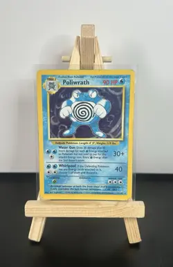 Pokemon TCG Poliwrath Base Set Holo 13/102 - Image 1