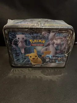 2019 Pokemon Chest Tin Armored Mewtwo Pikachu **English Version/Factory Sealed** - Image 1
