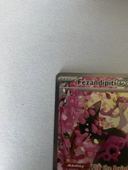 Pokemon Fezandipiti ex Ascended Heroes Special Illustration Rare SIR 288/217 NM - Image 4