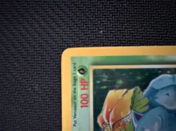 Pokemon TCG: Venusaur 15/102 Holo Rare base set WOTC 1999 Vintage Card - Image 2