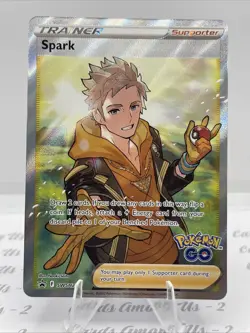 Pokemon Card Spark SWSH226 Pokemon GO Black Star Promo Full Art Ultra Rare NM - Image 1