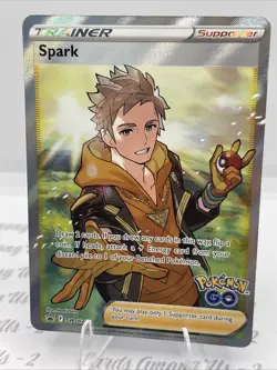 Pokemon Card Spark SWSH226 Pokemon GO Black Star Promo Full Art Ultra Rare NM - Image 2