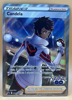 Candela SWSH228 – Pokemon GO Promo (Full Art) - NM - 2022 Pokemon TCG - Image 1