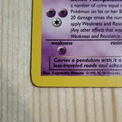 Pokemon Dark Hypno 26/82 Team Rocket Rare Regular Wizards Card 2000 60 HP - Image 5