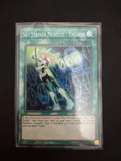 Yu-Gi-Oh! Sky Striker Mobilize -Engage BLHR-EN090 Secret Rare 1st Edition - Image 1