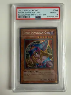 2003 YU-GI-OH! MFC #000 DARK MAGICIAN GIRL NM-MT MAGICIAN’S FORCE - 1ST ED. 8 - Image 2