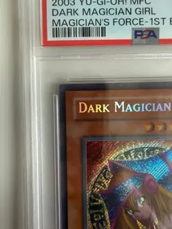 2003 YU-GI-OH! MFC #000 DARK MAGICIAN GIRL NM-MT MAGICIAN’S FORCE - 1ST ED. 8 - Image 4