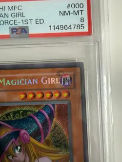 2003 YU-GI-OH! MFC #000 DARK MAGICIAN GIRL NM-MT MAGICIAN’S FORCE - 1ST ED. 8 - Image 5