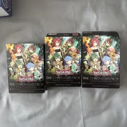 B6 NEW Yugioh The Chronicles Deck: Spirit Charmers 1st Edition Lot Of 3 - Image 1