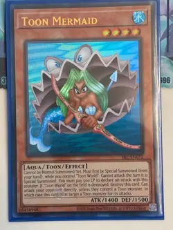 Yugioh 1x Toon Mermaid Ultra Rare SRL-EN072 Spell Ruler 25th Edition NM - Image 1