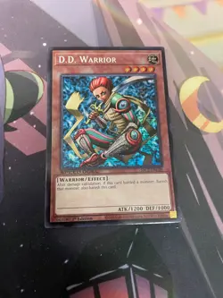 YUGIOH - D.D. WARRIOR - PRISMATIC SECRET RARE - NM - 1ST ED - SBC2 - Image 1