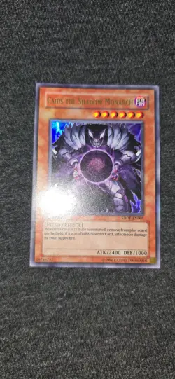 Caius the Shadow Monarch SDDE-EN001 The Dark Emperor 1st Edition - Image 3