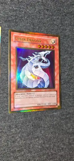 2 Cyber Dragon GLD1-EN022 Gold Series 2008 Limited Edition - Image 5