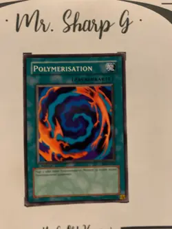 POLYMERISATION - 1. AUFLAGE SDJ-G036 DEUTSC Yu-Gi-Oh! CARD COMMON KONAMI TCG OCG - Image 3