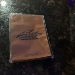 YUGIOH TEAL & Bronze Card Protectors 5Ds Duelist Card Sleeves - Image 1