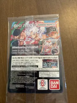Bandai Namco One Piece CCG Monkey.D.Luffy Foil Promo Card US Voyage - Image 2