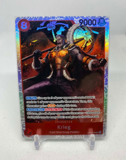 Krieg OP15-008 Super Rare Adventure on Kami's Island One Piece NM - Image 1