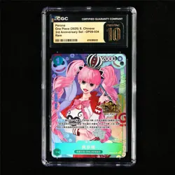 CGC 10 Pristine 2025 One Piece CHN Perona OP09-034 Rare - Image 2