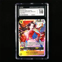 CGC 10 GEM MINT 2025 One Piece JPN Boa Hancock OP14-112 SR - Image 1