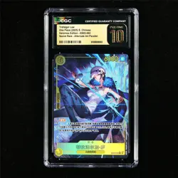 CGC 10 PRISTINE 2025 One Piece CHN Trafalgar Law EB03-062 SEC (Alt Art) - Image 2