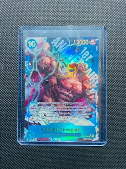 Carte One Piece TCG Edward Newgate OP08-043 Anniversary 1er Anniversaire FR NEUF - Image 2
