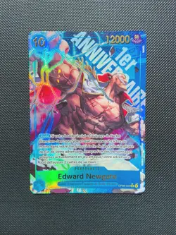Carte One Piece TCG Edward Newgate OP08-043 Anniversary 1er Anniversaire FR NEUF - Image 3