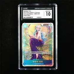 CGC 10 GEM MINT 2025 One Piece CHN Nefeltari Vivi EB03-024 SR - Image 1