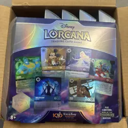 New Release Disney Lorcana Chapter 2 Disney 100 Gift Set 5x - Image 1